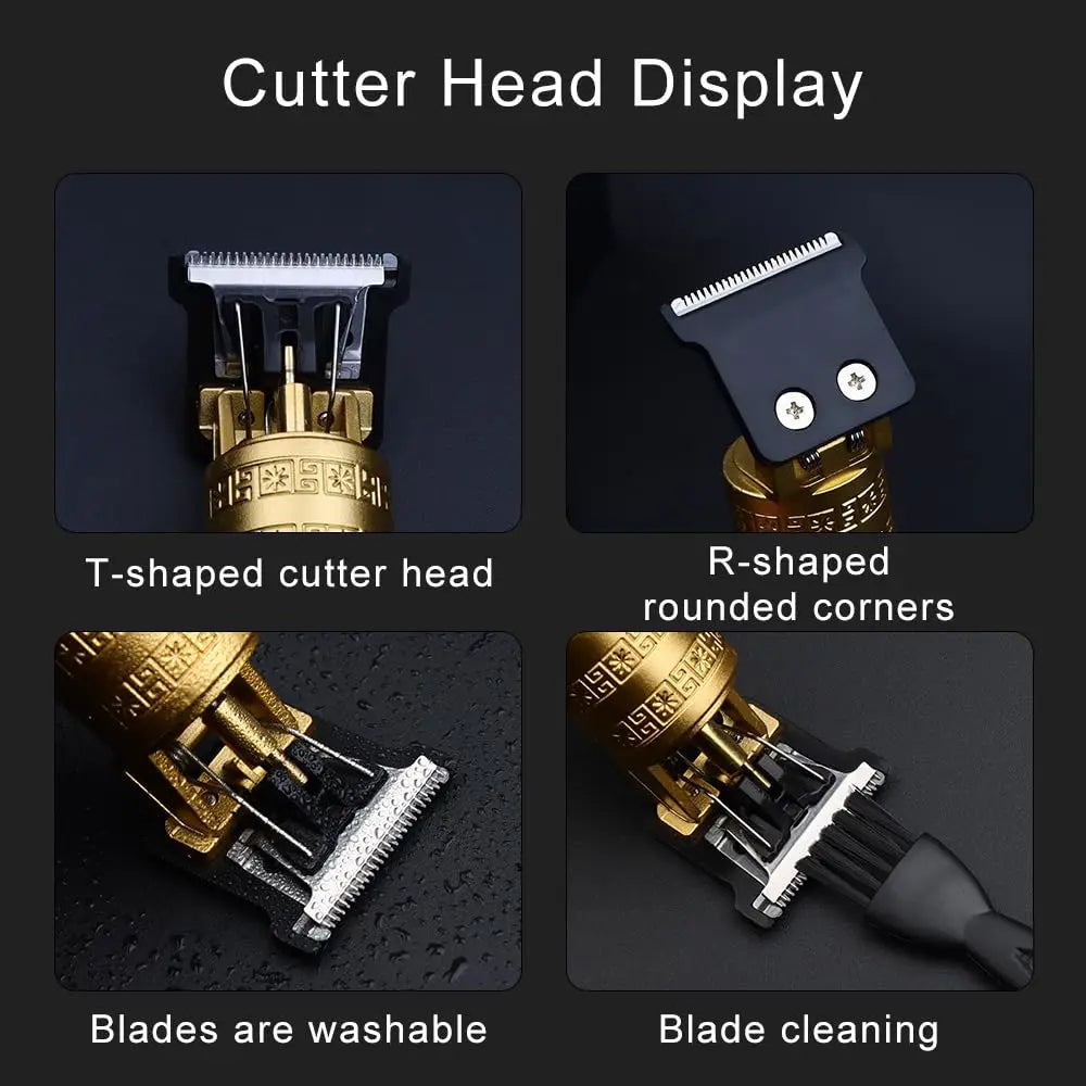T9 USB Electric Hair Clipper For Men Hair Cutting Machine Rechargeable Man Shaver Trimmer Barber Professional Beard Trimmer