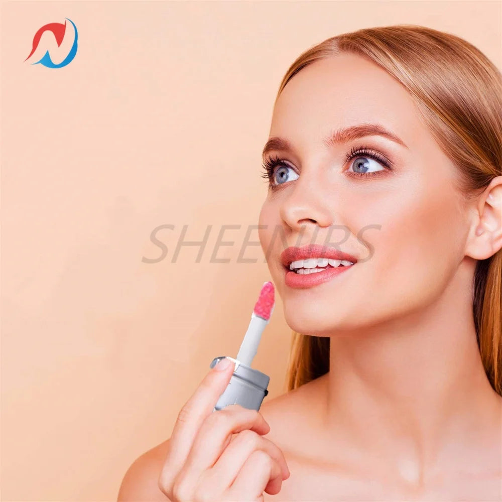 50pcs 3ml Empty Sliver Square Shape Lip Gloss Tubes with Round Dome Top Cap Lips Balm Bottles Lipstick Containers for DIY Makeup