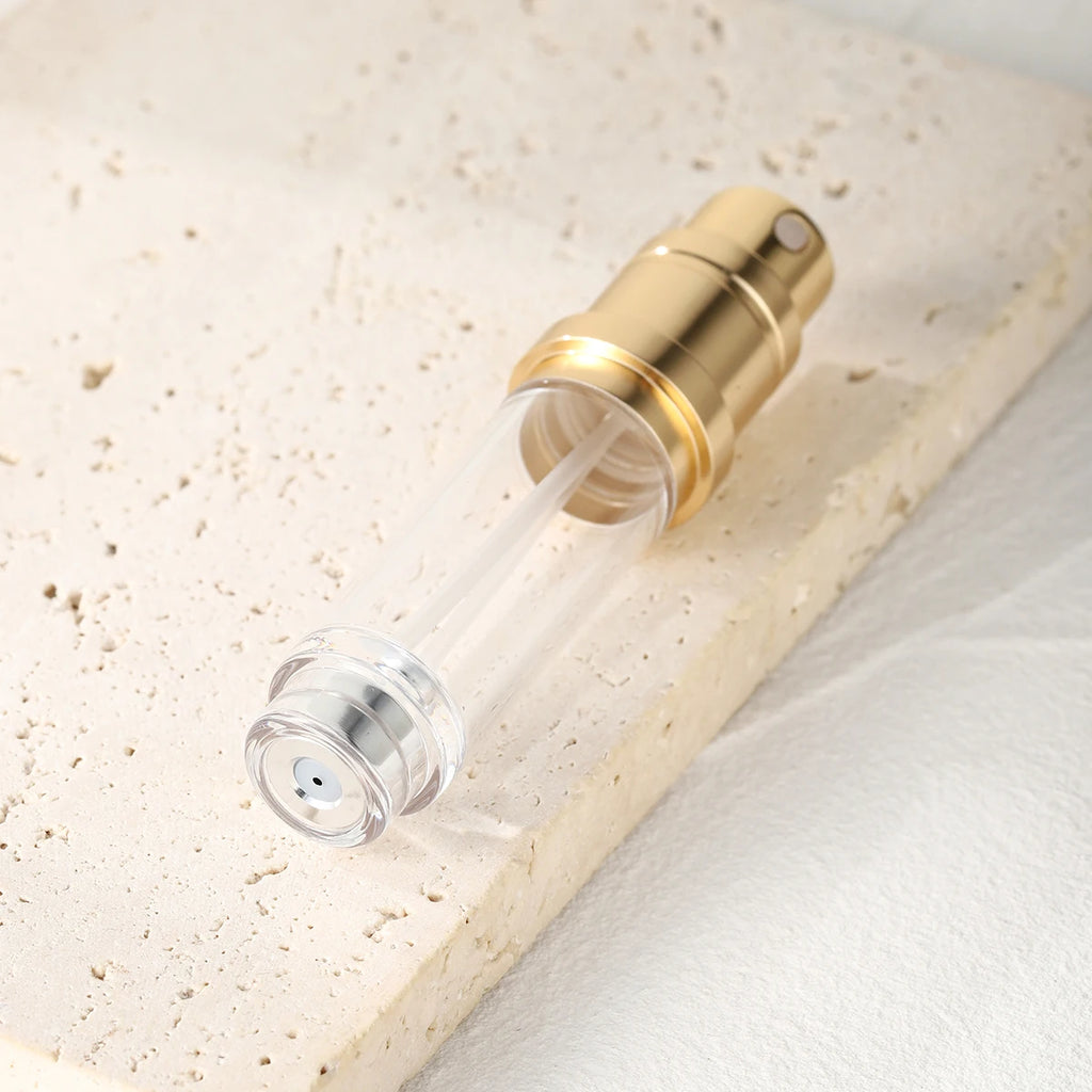Luxury Premium Class Diamond Mini Travel Portable Bottom Filling Refillable Perfume Bottle Mini Spray Bottle 5ml Atomizer 1pcs