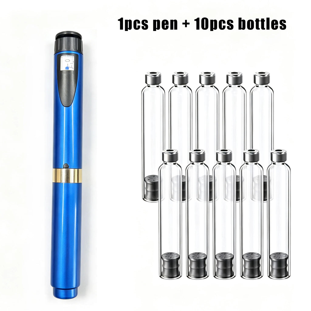Home Use Professional Durable Insulin Injector Pen, Reusable Refillable Design, Dose Injection Pen, Perfect for 3Ml Cartridges