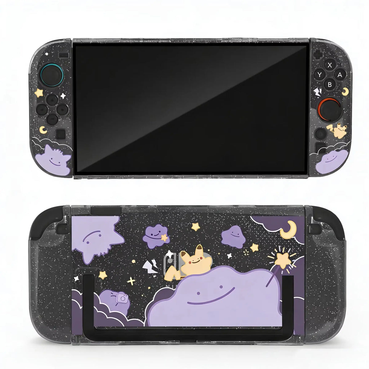 Switch Ns2 Hard Shell Protective Case For Cute Anime Character Pattern Handheld Game Console Accessories Periphery Joystick Cap