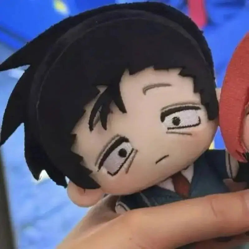 10cm Anime Smoking Behind The Supermarket With You Plush Sasaki Yamada Tayama Nishizono Plush Pendant Cute Doll Toy Fans Gift