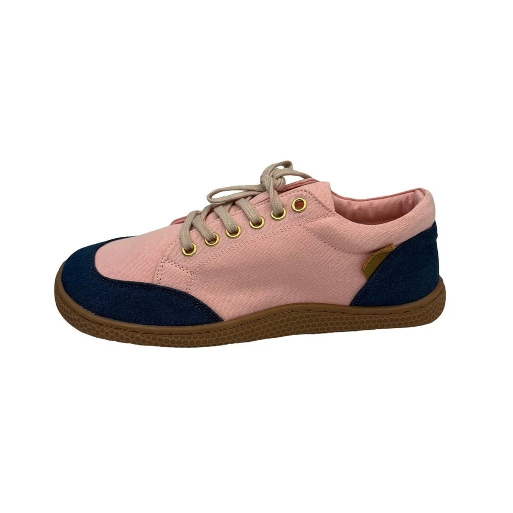 Tipsietoes Barefoot 2025 Canvas Sneaker For Women Men Flat Soft Zero Drop Sole Wider Toe Box Flexible Light Weight