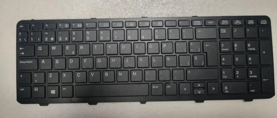Spanish Keyboard for HP Probook 450 G2 450 G1 455 G2 470 G0 470 G1 470 G2 NO BACKLIT