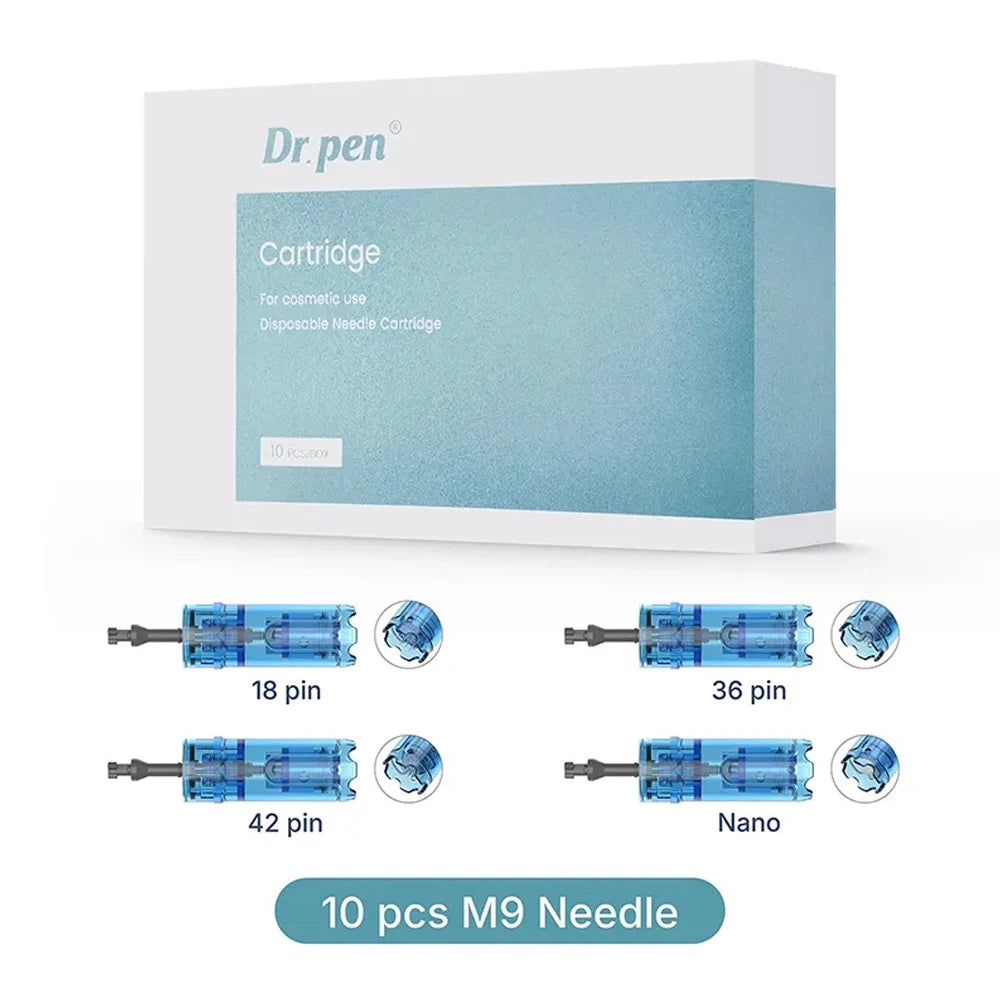 10PCS Dr. Pen M9 Round Nano 0.2mm Cartridges