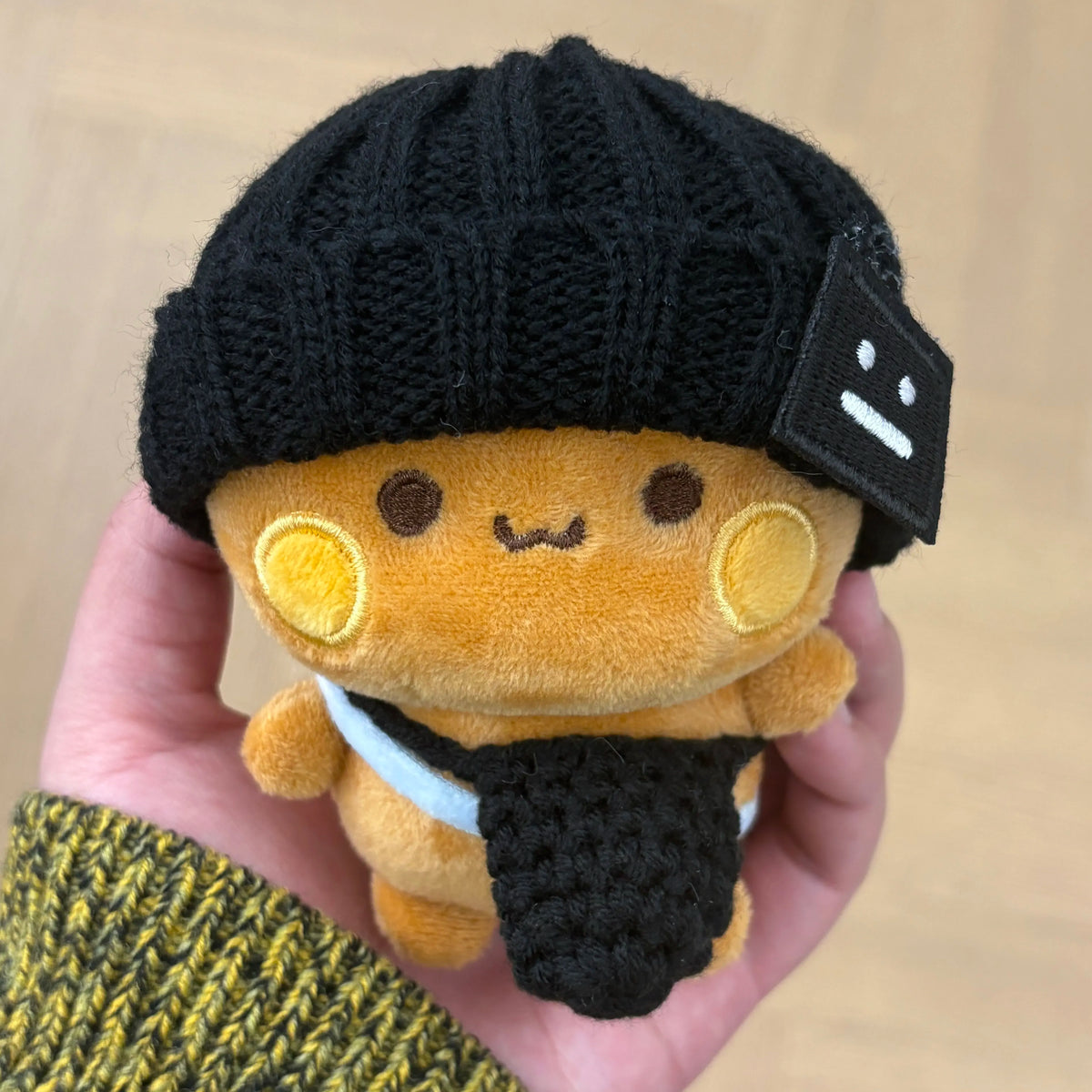 12cm Official Original Panda Bubu And Yier Outfit Change Plush Toy , Bubu And Dudu Plush Pendant Doll Gift