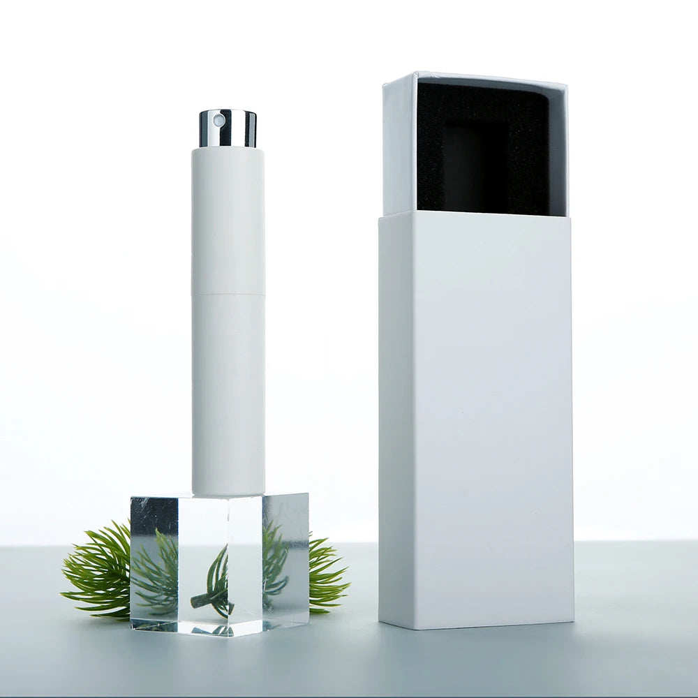 10/15/20pcs 10ml Perfume Bottle and Boxe Rotary Press Fine Mist Perfume Sprayers Reusable Perfume Gift Box Separate Bottles