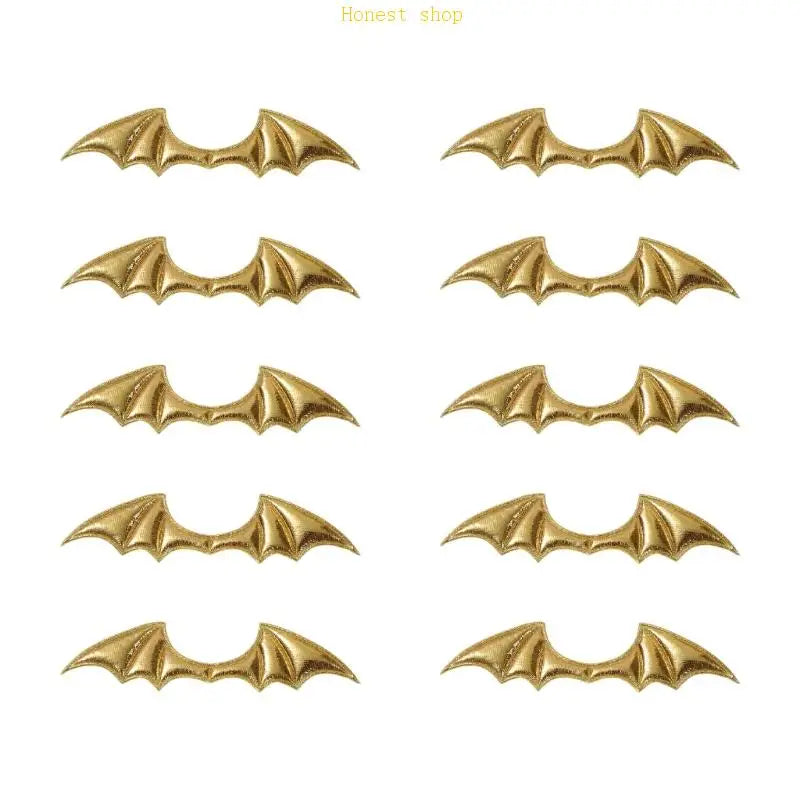 Sturdy PU Leather Demons Horn Wing for Costumes Accessories Quick Assembly Designs Halloween Craft Components