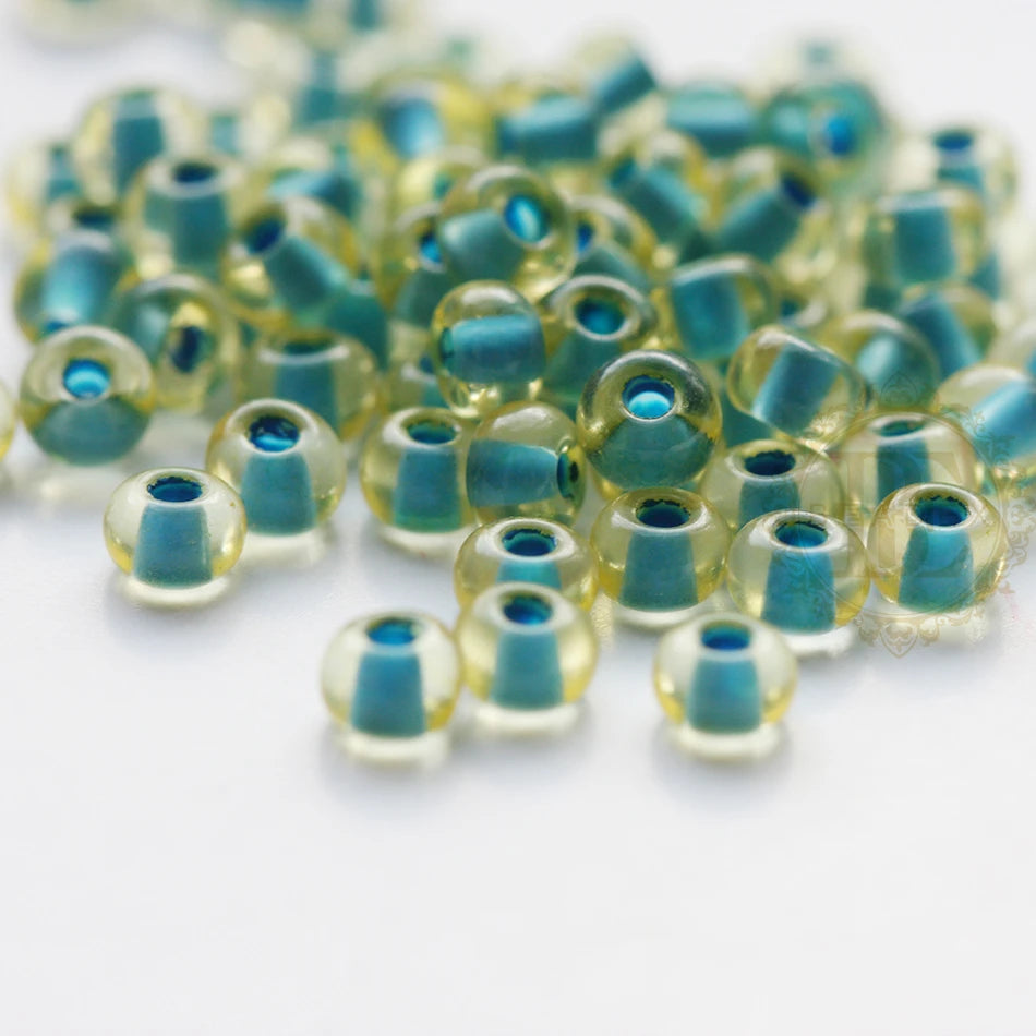 DIY Supply-10 Grams Czech Glass Preciosa 6/0 Seed Beads - Size 6 (6C3)