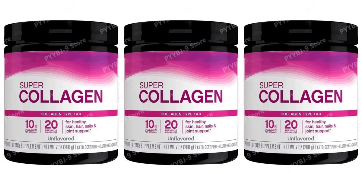 Collagen Protein Powder Unflavored High Protein Supplement Daily Nutrition Drink Mix 200g