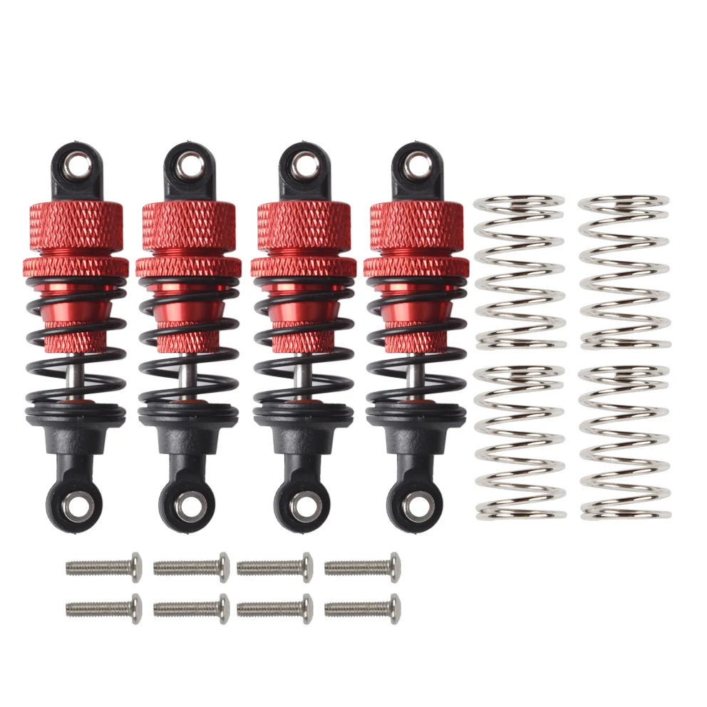 RcAidong 4pcs Aluminum Oil Shock Absorber/Damper For Tamiya TT-02 TT-01 M05 M06 1/10 RC Drift Racing Cars Chassis Parts