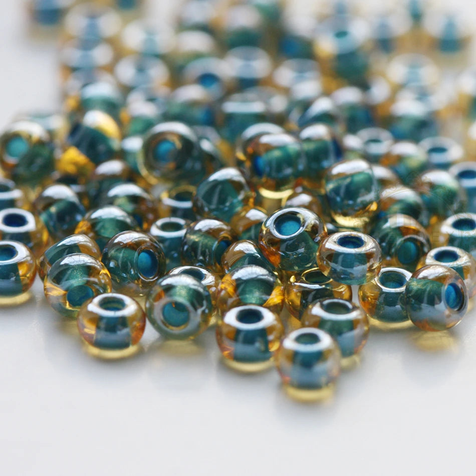 DIY Supply-10 Grams Czech Glass Preciosa 6/0 Seed Beads - Size 6 (6C3)