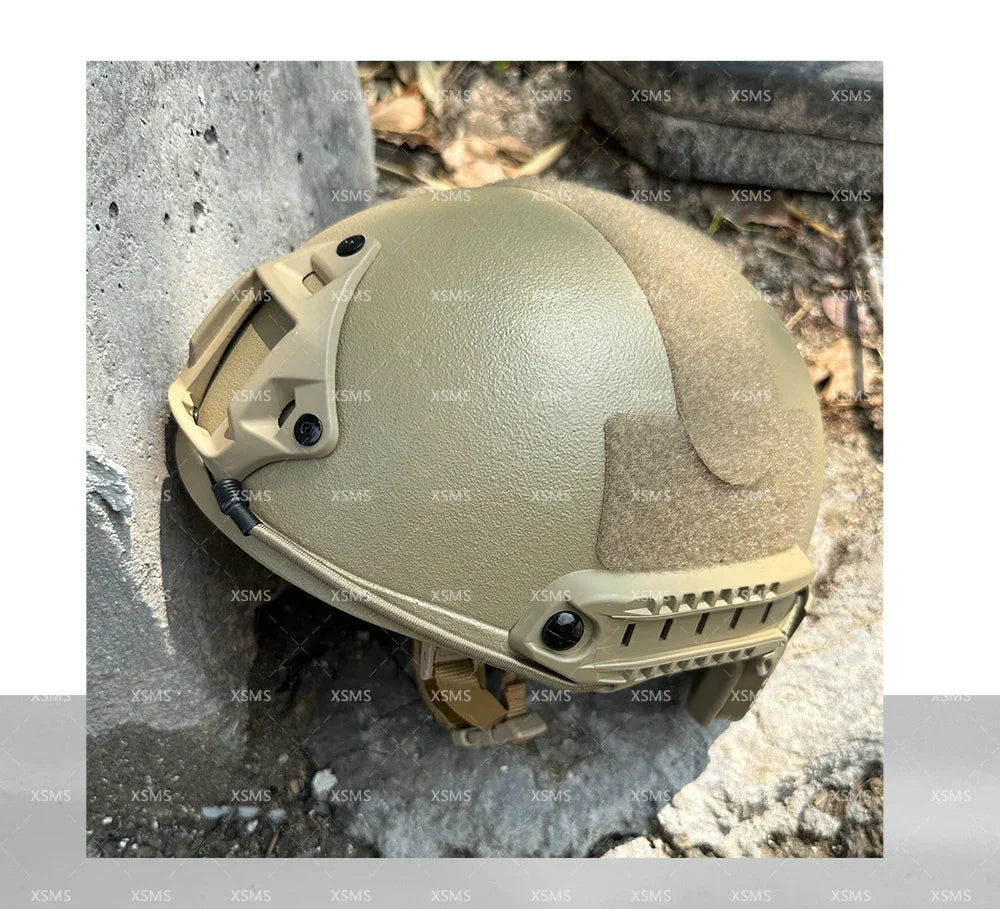 Protective Helmet  -FAST - Aramid  - Whith Wendy