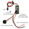 Hobbywing UBEC 10A Voltage Regulator Module Waterproof 2-6S 6 / 7.4 / 8.4V 10A Adjustable Metal Shell BEC For RC Car Parts