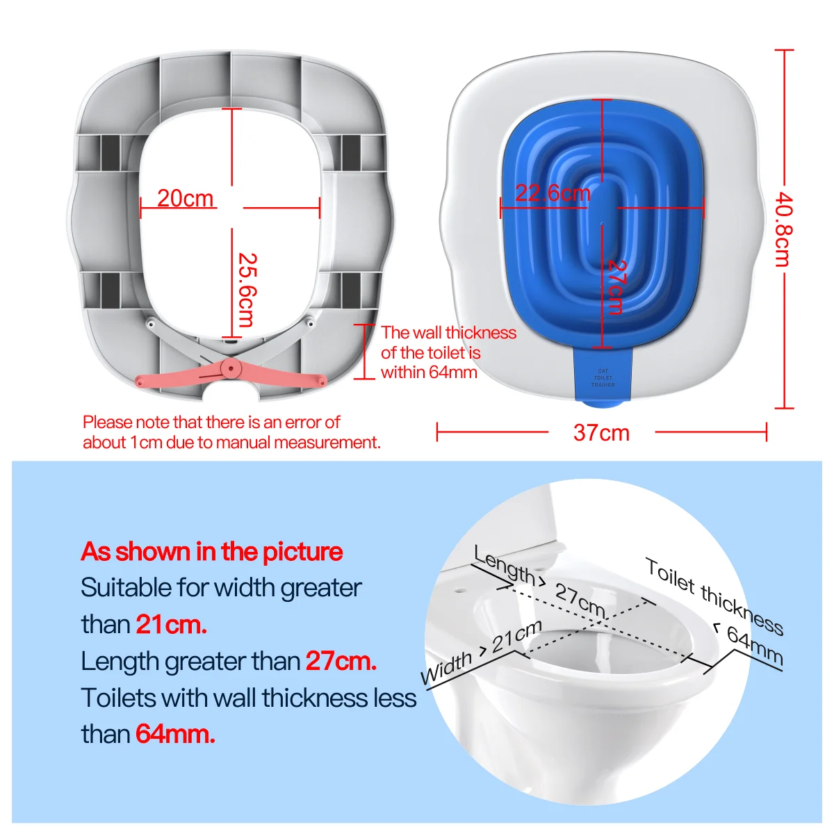 The Fourth Generation New Environmentally Friendly Cat Toilet Trainer, a Cat Environmentally Friendly Toilet