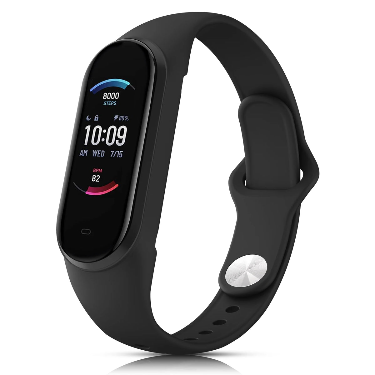 Soft Silicone Strap For Xiaomi Mi Band 5 6 Band Wristband Watchband For Xiaomi Mi Band 5 6 Miband 5 6 Strap Smartwatch Accessory