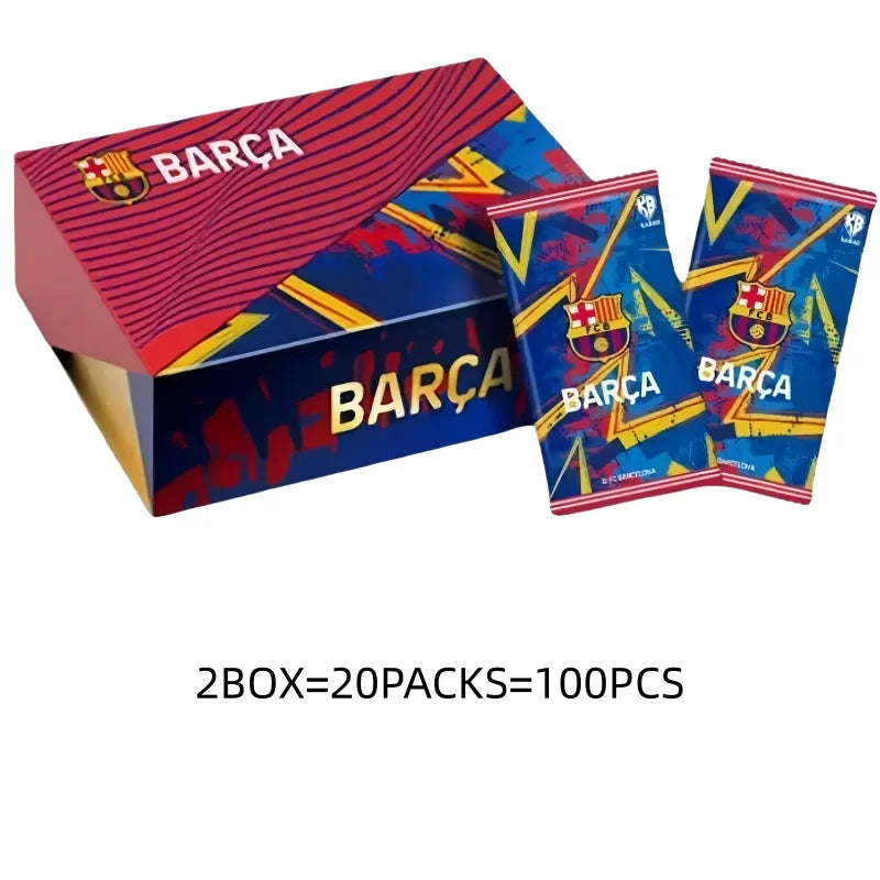 Barcelona Football Star Cards Gold Signature Collectors Edition Rare Out Of Print Fans Official Fans Gift Toy