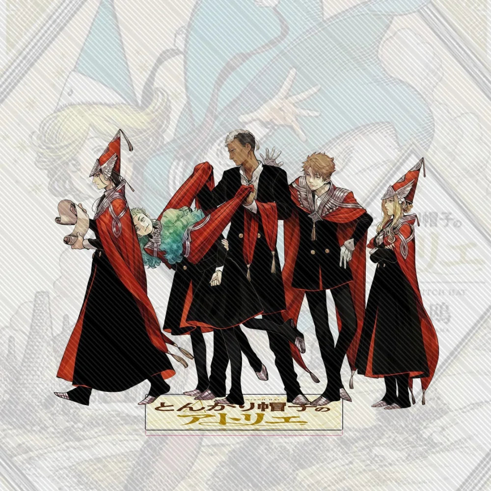 15CM Charm Anime Witch Hat Atelier  Acrylic Stand Model Cosplay Characters Ornament Accessories Goods Collection Gifts