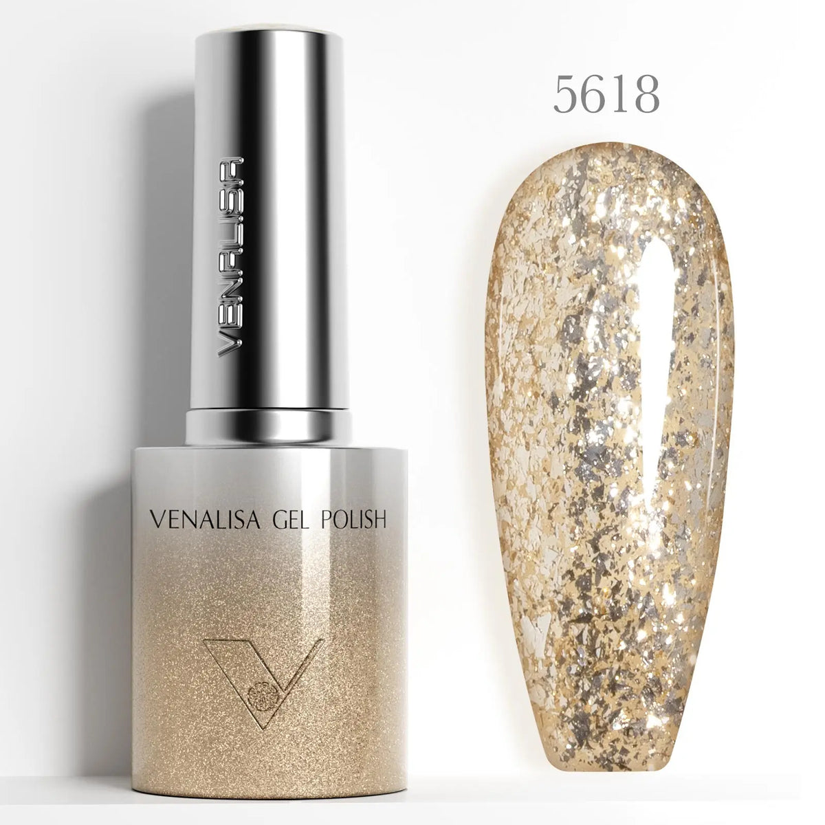 10ml Venalisa Hema Free TPO Free Gel Nail Polish Christmas New Year Soak Off Glitter Red Colors Cat Eye Magnet Nail Gel Polish