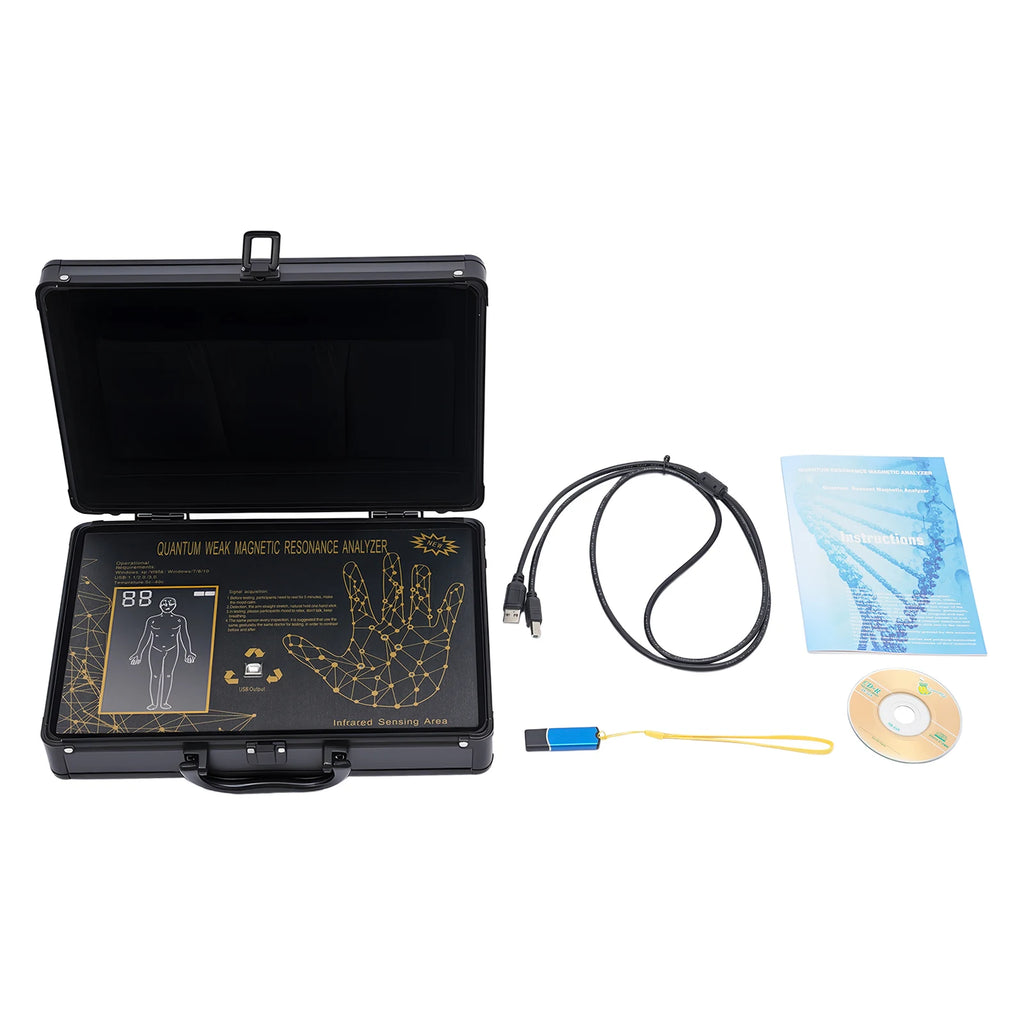 Quantum Analyzer Quantum Resonance Magnetic Scanner Body Health Analysis Assistant for Spa Club Clinic Store