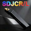 SDJCR SDJCL 93 Degrees External Turning Tool 1212 1616 2020 2525 CNC Holder Lathe Cutter Shank DCMT DCGT Inserts