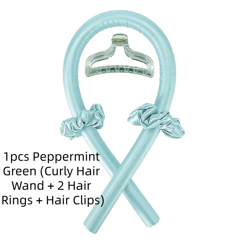 1/3/5pcs mix Woman Heatless Curling Rod Heatless Hair Curls Headband Make Hair Soft Shiny Hair Curler Hairdressing Tools