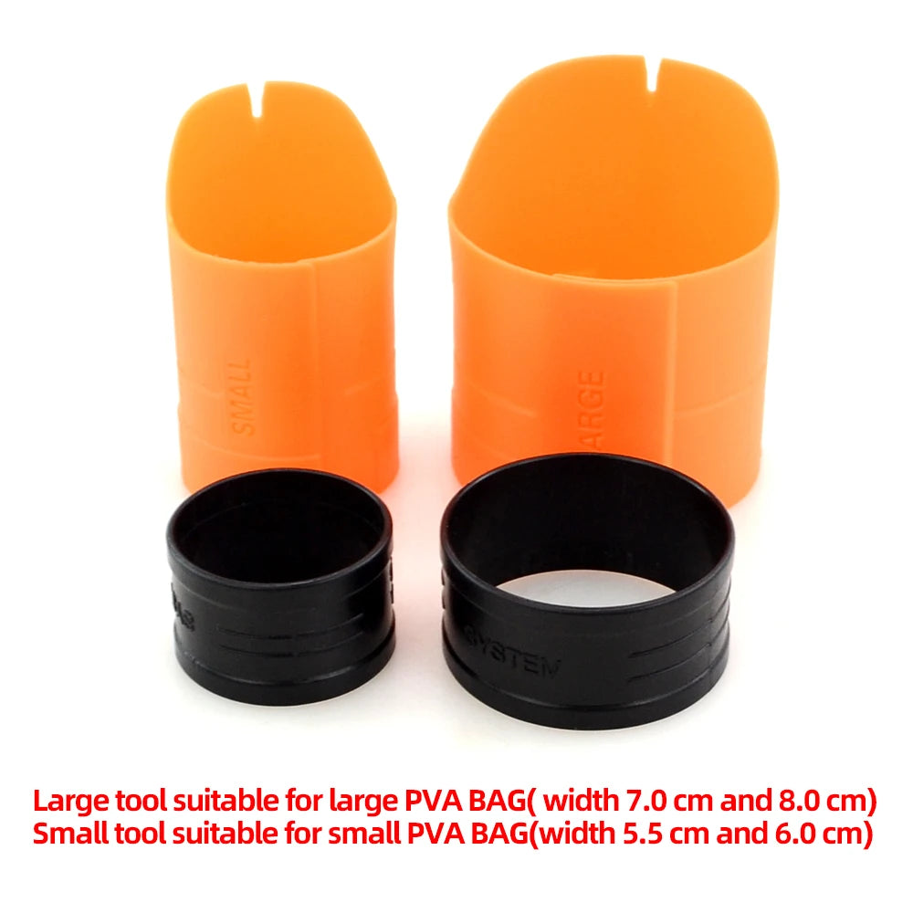 Hirisi Carp Fishing Accessories PVA Bag Loading System Baiting Tool for Solid Bags Fast Melting Mesh P211