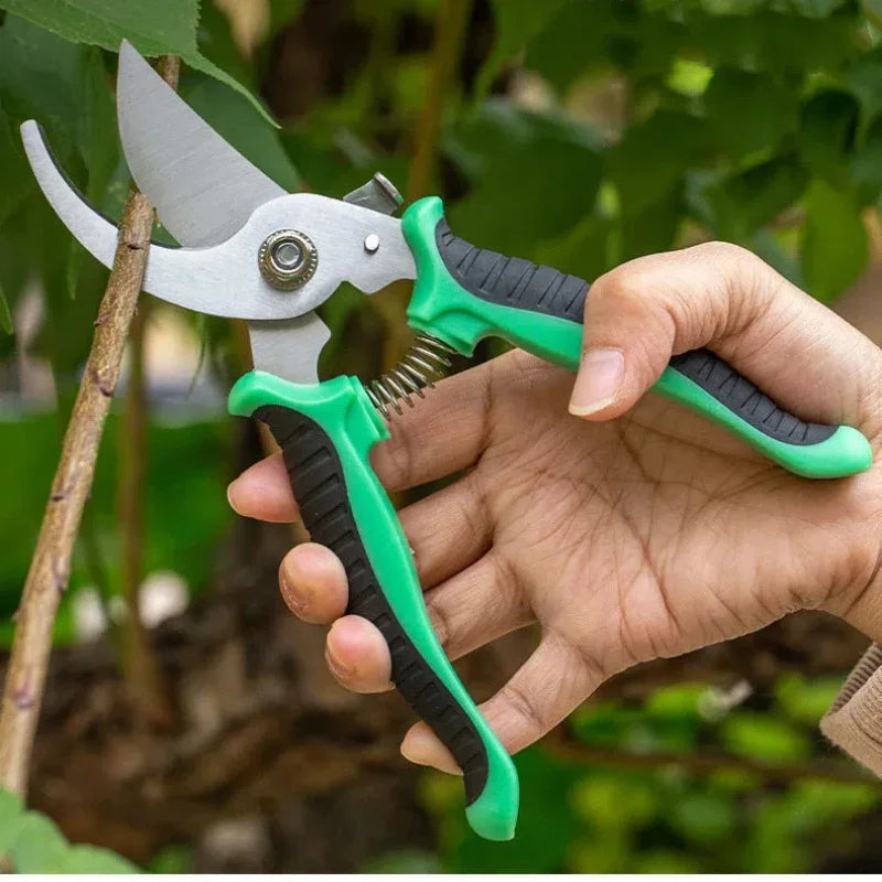 Stainless Steel Professional Gardening Shears Pruning Branches Fruit Trees Flowers Household Pruning Tools Shears