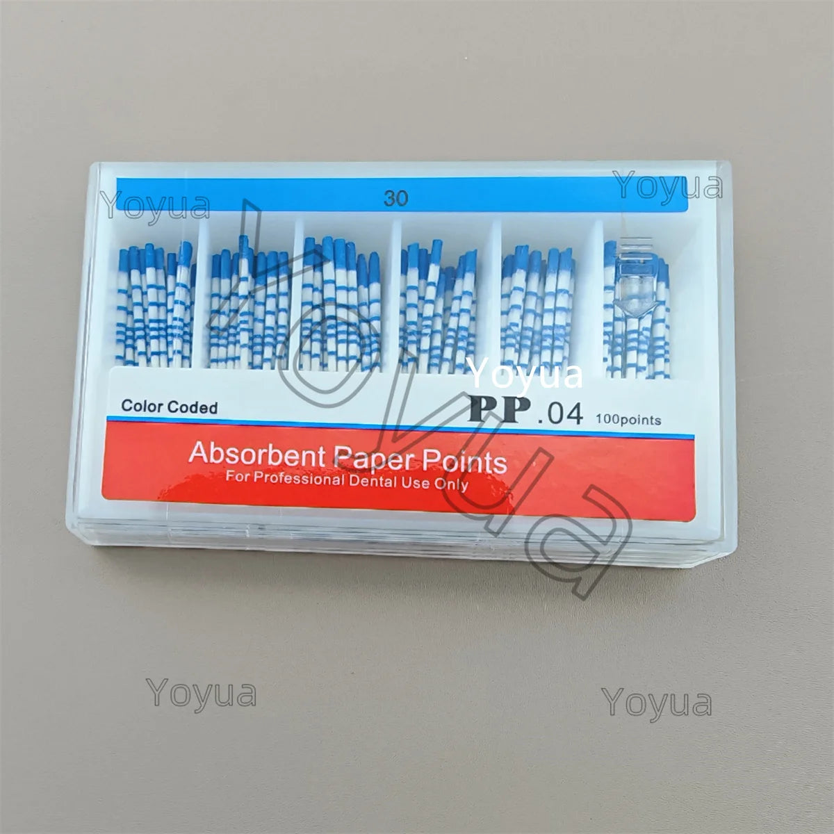 10x100pcs/pack Absorbent Paper Points 02/04/06/F1-F3 PP Endodontics Absorbent Paper Cone Dentist materials Guttahanger