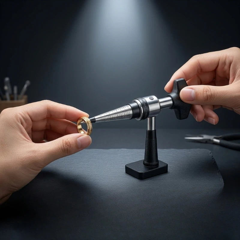 Hercules Ring Stretcher Expander - Precision Universal Sizing Tool for Jewelry Making Resizing Repair DIY Making Tools