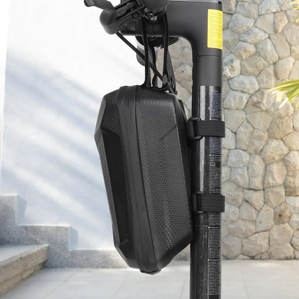 Waterproof Electric Scooter Handlebar Bag 2L E-Scooter Front Storage Bag Heavy-Duty Reflective Hanging Case for Travel Camping