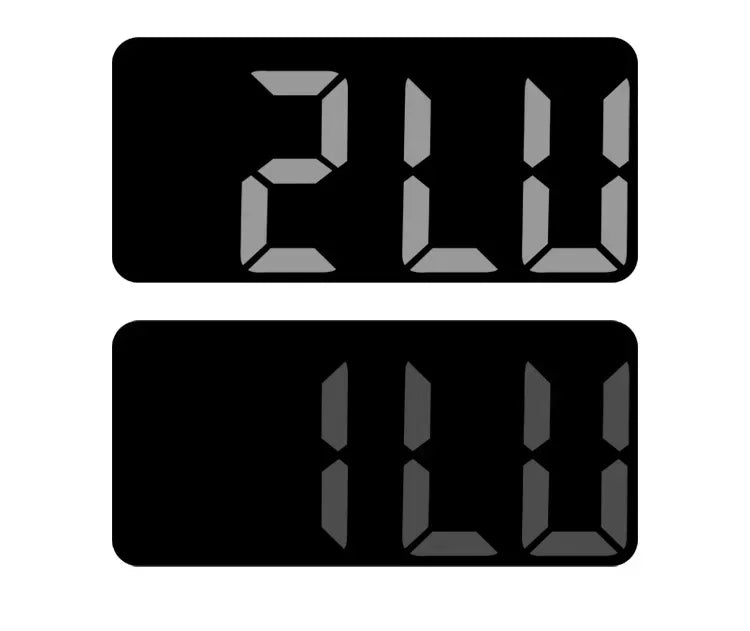 Minimalist LED Digital Wall Clock with Remote Control Adjustable Brightness Countdown Timer Modern Home Office Alarm Clock