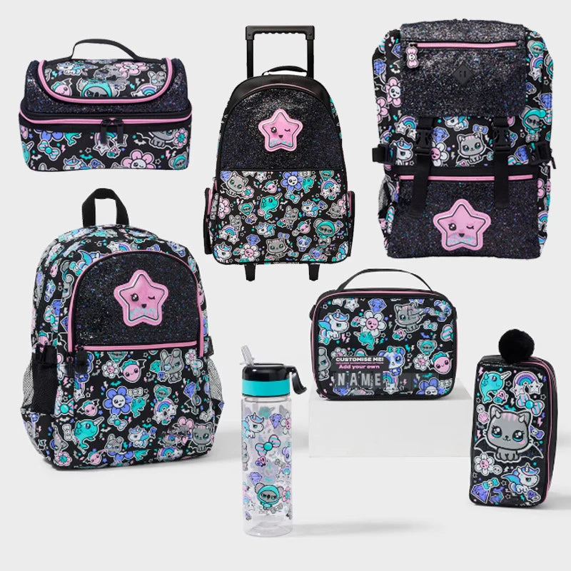 Australian primary and secondary school students backpack, large capacity backpack, children's cartoon backpack