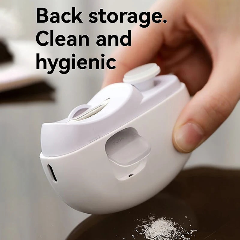2-in-1 Fully Automatic Nail Polisher And Clipper Portable Trimming And Polishing Tool for Easy Nail Care