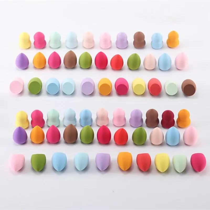 1Pcs Cosmetic Puff Makeup Latex-Free Comestic Egg Sponge Puff Dry Wet Use Women's Makeup Foundation Sponge Make Up Tools