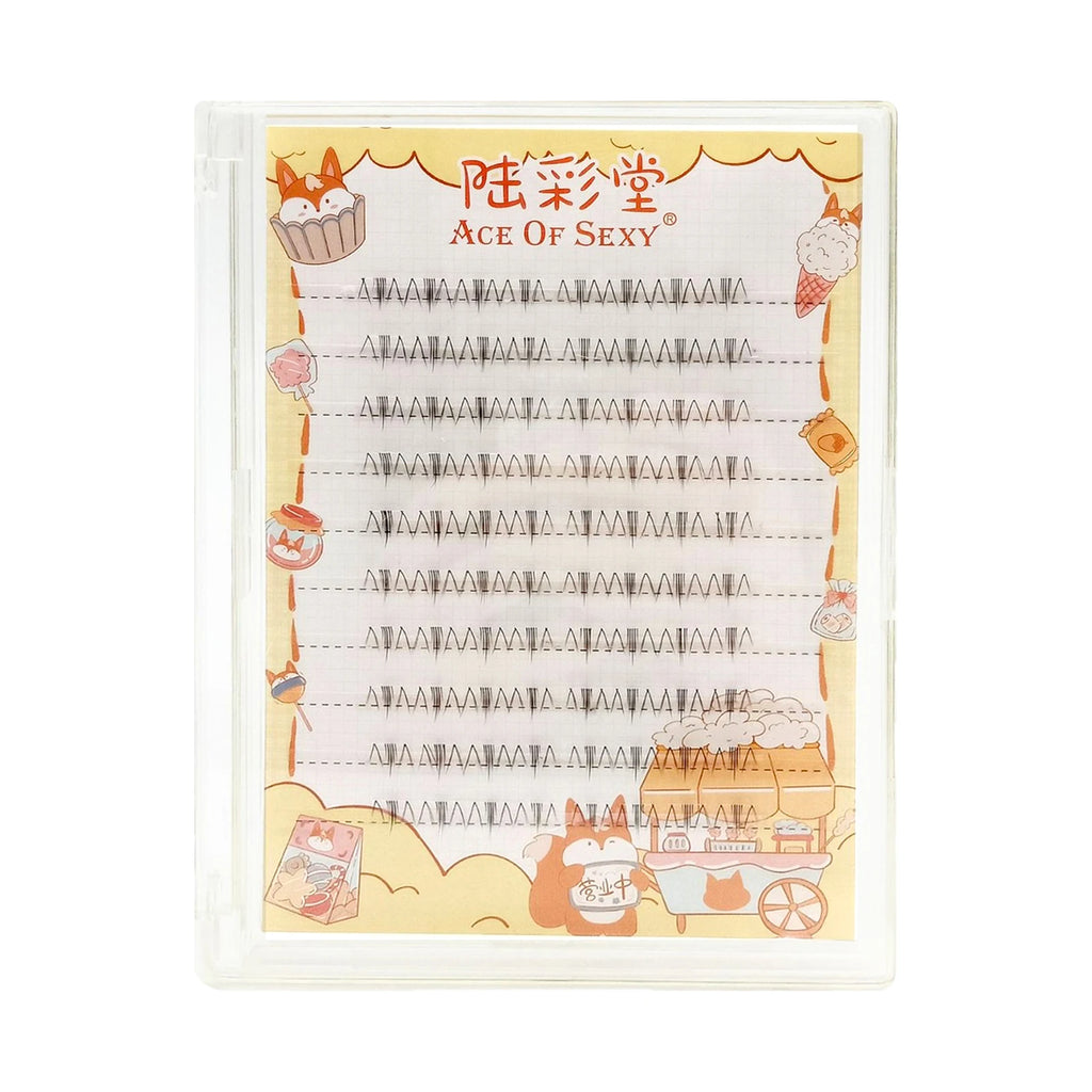 6-7mm Air Lower Eyelashes Fairy Fake Lashes Segmented Natural Under Lashes Manga Bottom Lashes Makeup Eyelash Makeup Tool