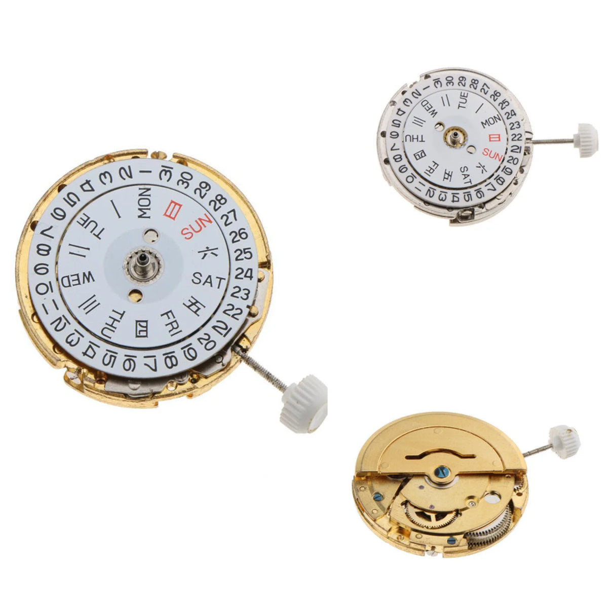8205 Automatic Mechanical Movement Dual Calendar For Miyota 8205 8200 Watch Movement 25mm Replacement Watch Accessories