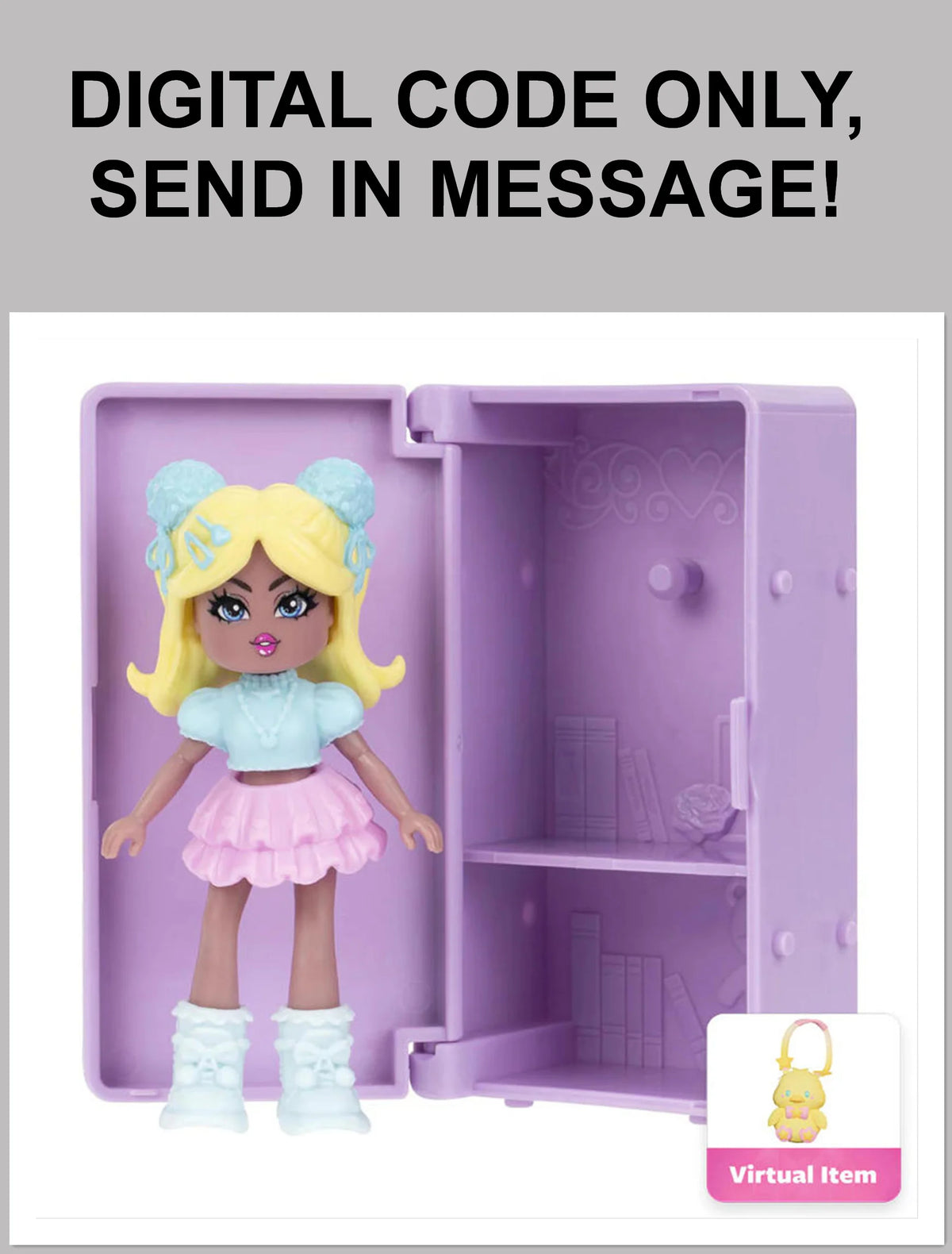 * DIGITAL CODE ONLY* Royale High Surprise Locker DOLL TOY DLC CODE Virtual Item  Mystery Friends