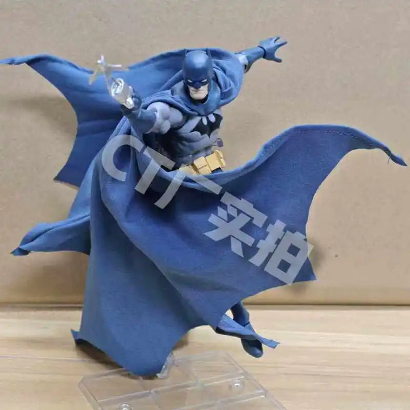 16cm Ct Factory Mafex Batman 105 Hush Comic Version Blue Dc Justice League Articulated Collectible Model Toy For Collectors