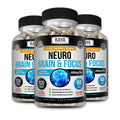 Neuro Brain for Memory & Focus - Nootropic Brain Support Supplement, Focus & Concentration & Cognitive Function