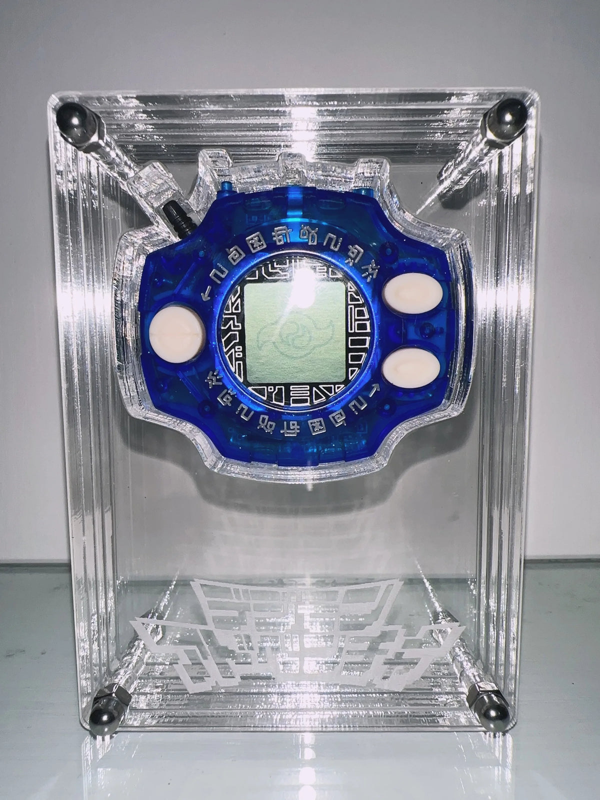 Official Style Digimon Digivice Stand - Transparent Acrylic Showcase & Organizer   Only The Shell！！！