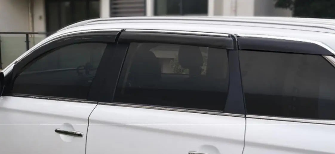 For Mitsubishi Outlander 2010 2011 2012, 2013 2014 2015 2016- 2020 Side Window Deflector Sun Rain Deflector Weather Shield JF