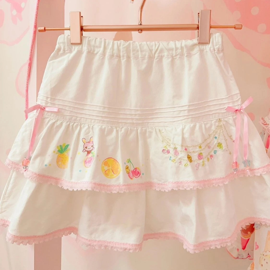 Japanese Kawaii T-shirts Women Casual Y2k Crop Top Sweet Lolita Tees Design for Girls Clothing Short Sleeve T Shirts Outwear Chic