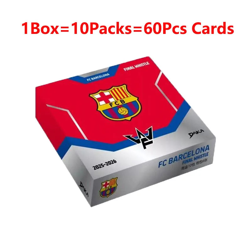 Genuine 2026 DAKA FC Barcelona Final Whistle Series Mess Neymar Pau Gasol Player Club Signed Jersey Fun's Collectible Card Gift