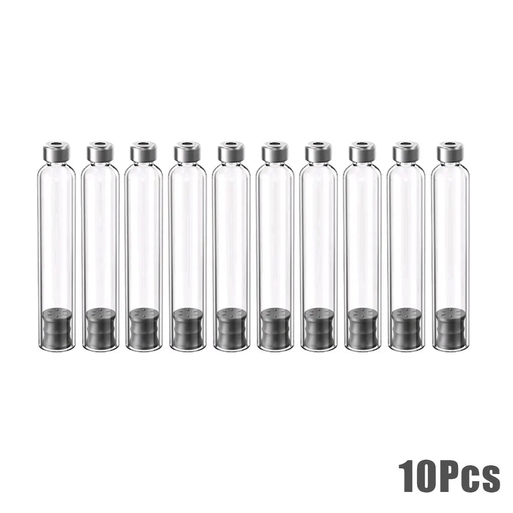 Black Magic Pen Accurate Dosage Kit 3ml Empty Cassette Bottle Cartridges Disposable 4/6/8mm Pen Tip for Insulin Injection Pen