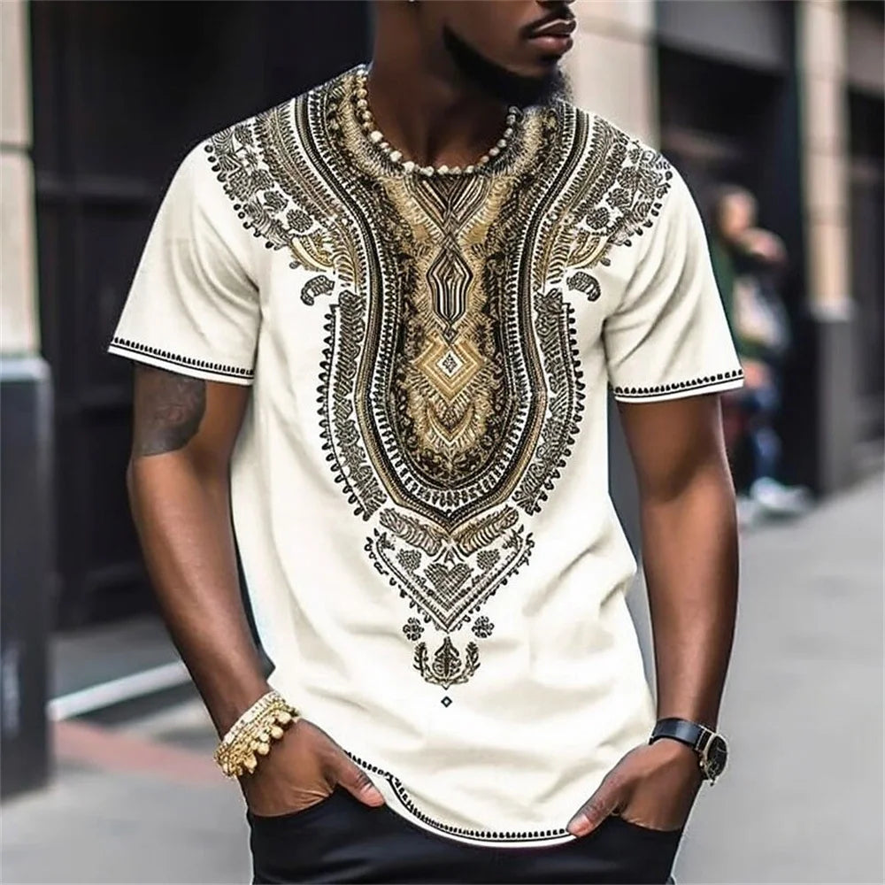 Men's 6-pack Abdominal Muscle T-shirt 3D Printed Short Sleeved Fitness Running Sports Casual Loose Short Sleeved Comfortable Shi