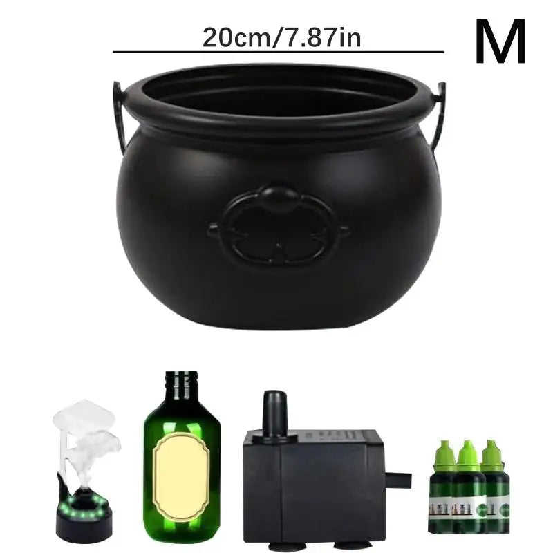 Halloween Black Bowl Magic Float Bottle And Diffuser Horror House Decoration Hocus Pocus Party Scary Props Halloween Decor