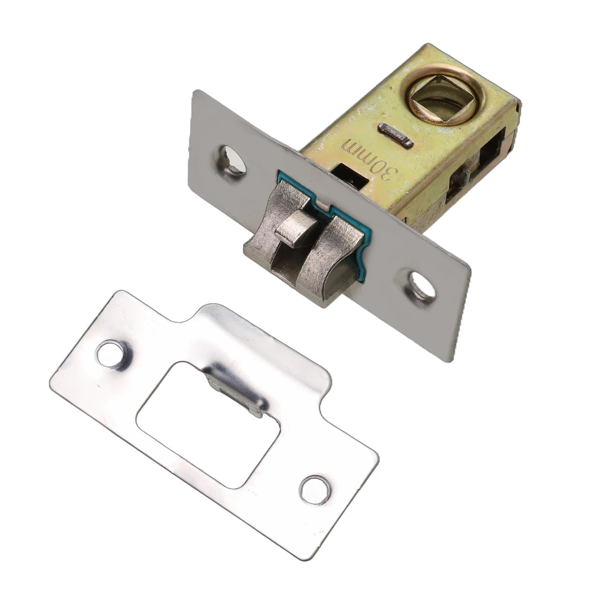 Door Lock Core Tubular Latch Internal Bolt Facility Sprung Catch Lock Core Tongue Lockcase Fitting Bathroom Insert Core Hardware