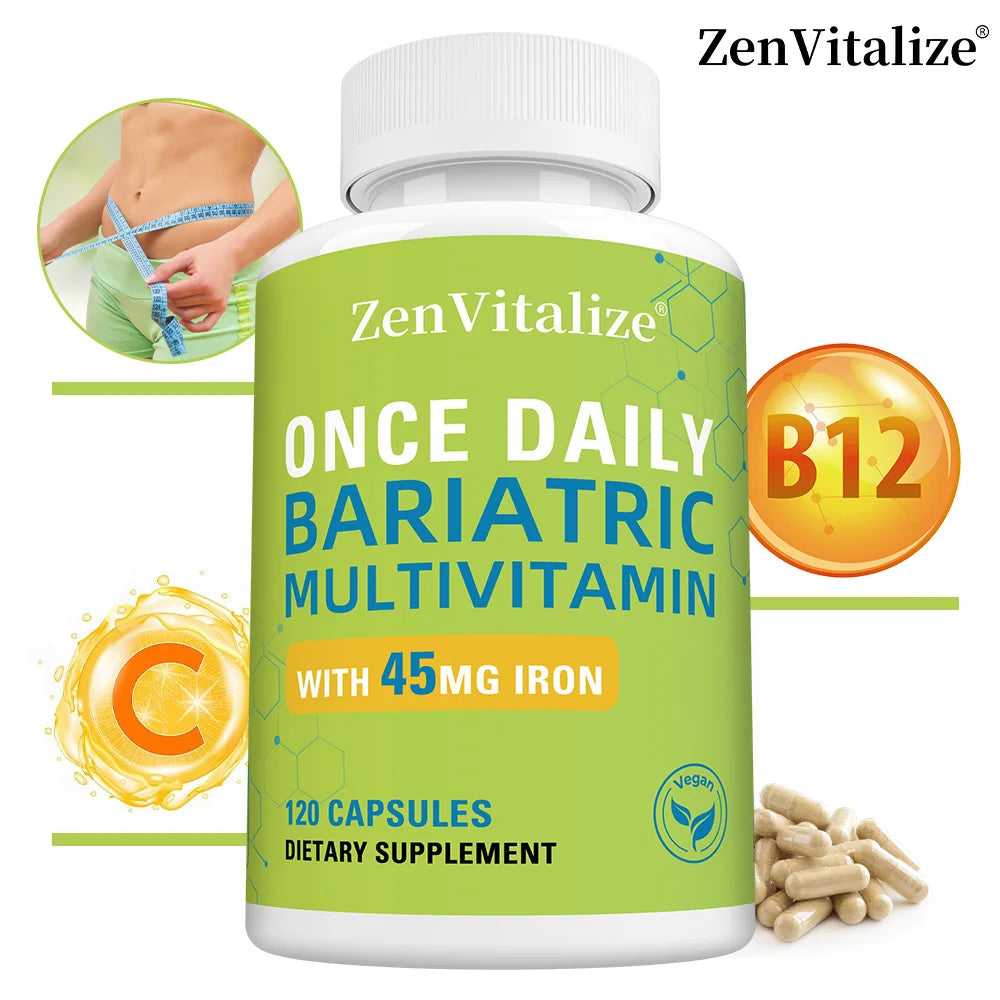 Once Daily Multivitamin Capsule with 45 Mg of Iron, Easily Absorbed, Dietary Supplements