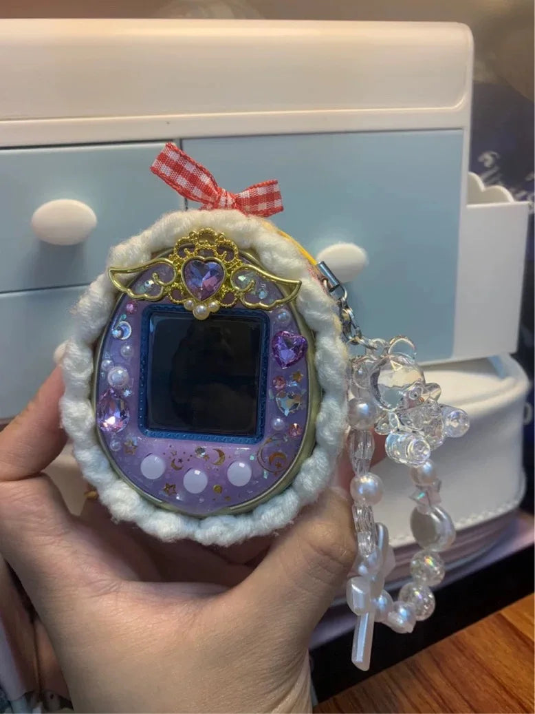 Tamagotchi Uni Electronic Pet Color Panel 4u/4u Paper Soft Film Love Drill Wings Paste The Machine Faceplate Gift